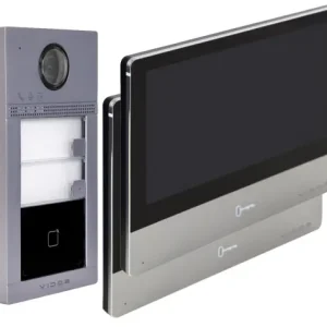 DWURODZINNY ZESTAW WIDEODOMOFONU IP Z CZYTNIKIEM RFID VIDOS S2402-N_M2020 Oferta